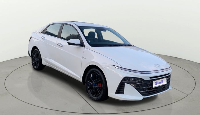 2024 Hyundai Verna SX (O) 1.5 TURBO PETROL DCT, Petrol, Automatic, 3,081 km, Right Front Diagonal