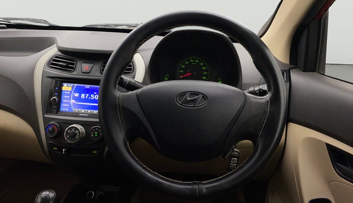 2018 Hyundai Eon ERA +, Petrol, Manual, 39,886 km, Steering Wheel Close Up