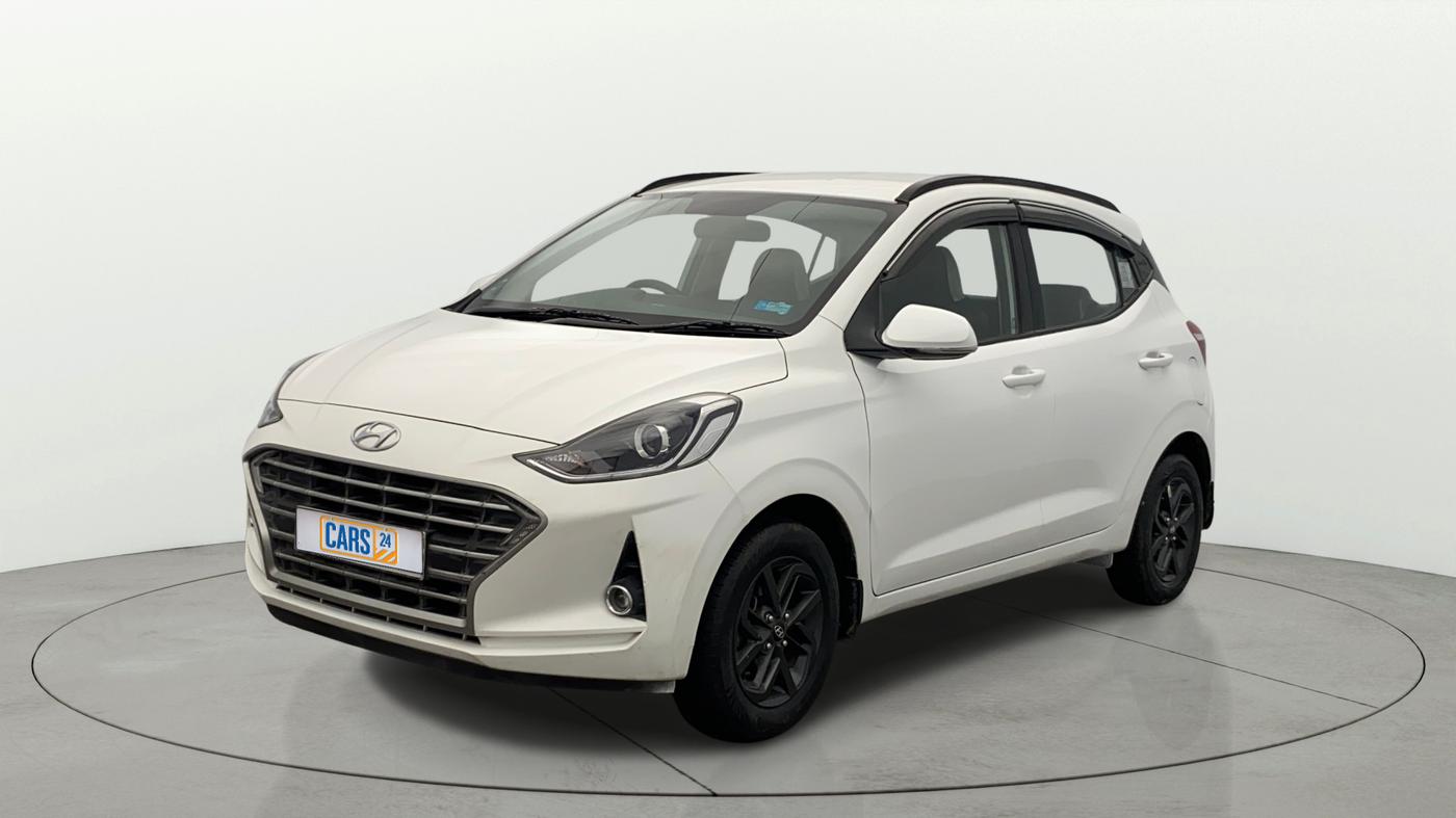 2020 Hyundai GRAND I10 NIOS SPORTZ AMT 1.2 KAPPA VTVT, Petrol, Automatic, 45,871 km, Left Front Diagonal