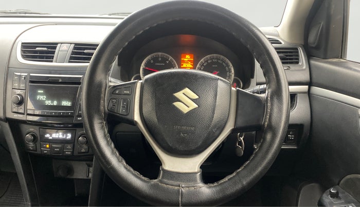2013 Maruti Swift ZDI, Diesel, Manual, 1,02,438 km, Steering Wheel Close Up