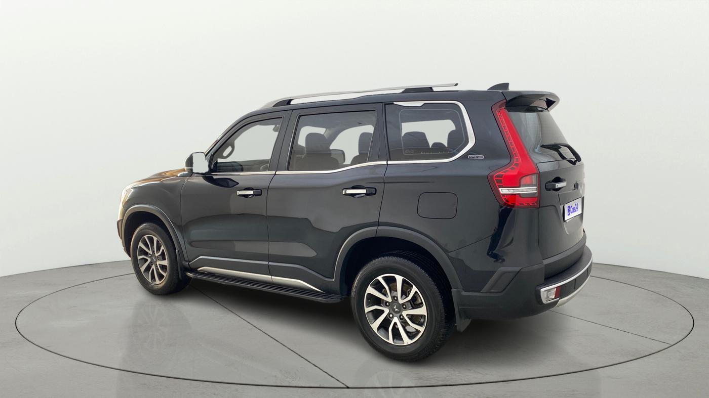 2023 Mahindra SCORPIO-N Z8 PETROL AT 7 STR, Petrol, Automatic, 7,560 km, Left Back Diagonal