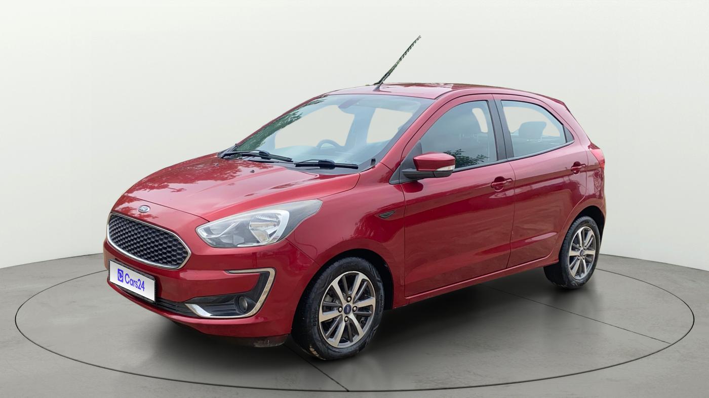 2021 Ford New Figo TITANIUM 1.5 PETROL AT, Petrol, Automatic, 29,519 km, Left Front Diagonal
