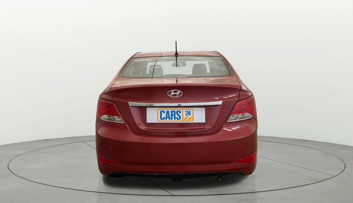 2015 Hyundai Verna FLUIDIC 4S 1.6 VTVT S(O), Petrol, Manual, 42,595 km, Back/Rear