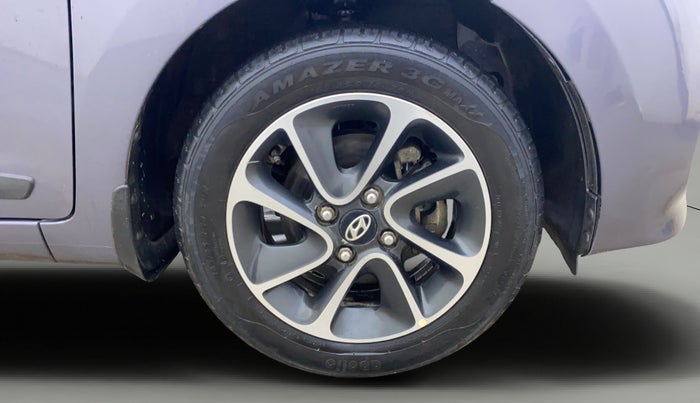 2017 Hyundai Grand i10 ASTA 1.2 KAPPA VTVT, Petrol, Manual, 25,506 km, Right Front Wheel