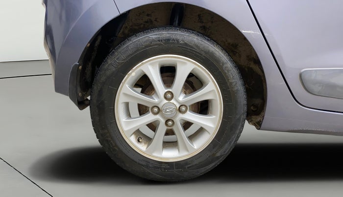 2015 Hyundai Grand i10 ASTA AT 1.2 KAPPA VTVT, Petrol, Automatic, 42,737 km, Right Rear Wheel