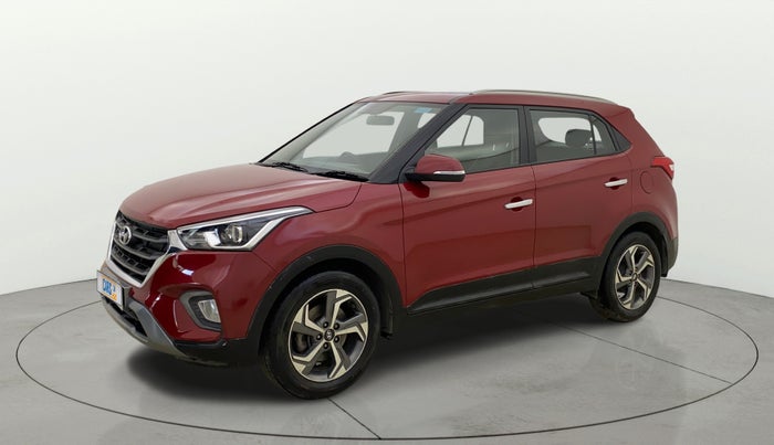 2019 Hyundai Creta SX AT 1.6 PETROL, Petrol, Automatic, 26,764 km, Left Front Diagonal