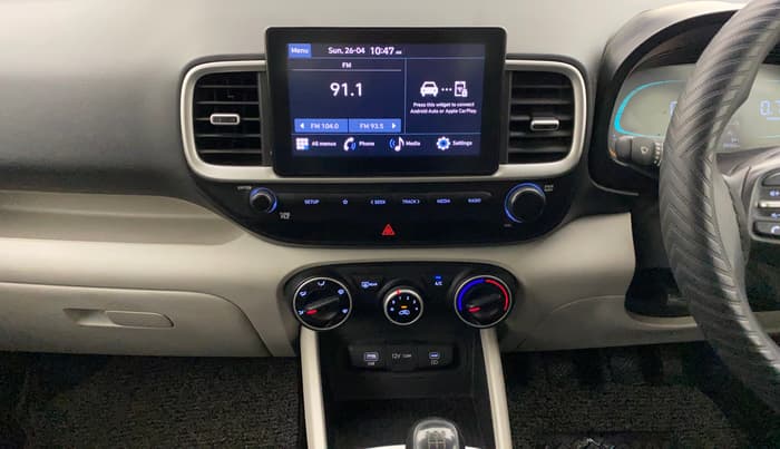 2023 Hyundai VENUE S(O) 1.2, Petrol, Manual, 39,081 km, Air Conditioner