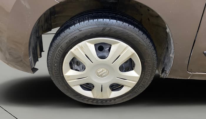 2014 Maruti Wagon R 1.0 VXI, Petrol, Manual, 43,065 km, Left Front Wheel