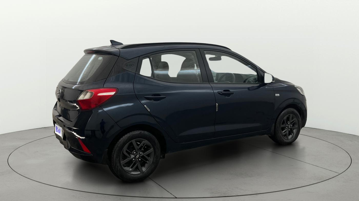 2021 Hyundai GRAND I10 NIOS SPORTZ AMT 1.2 KAPPA VTVT, Petrol, Automatic, 88,048 km, Right Back Diagonal