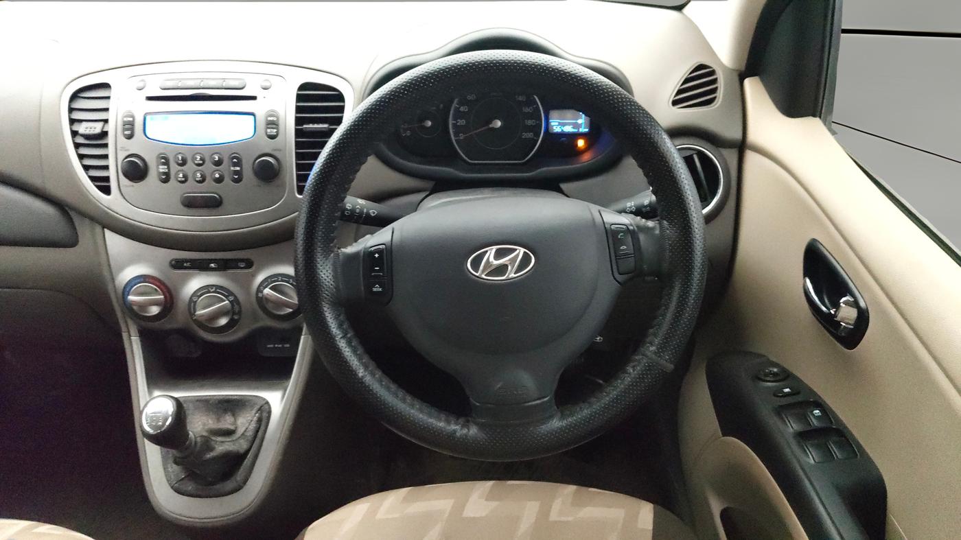 2013 Hyundai i10 ASTA 1.2, Petrol, Manual, 56,463 km, Steering Wheel Close Up
