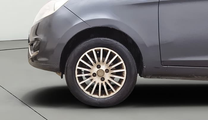 2015 Tata Zest XT PETROL, Petrol, Manual, 74,609 km, Left Front Wheel