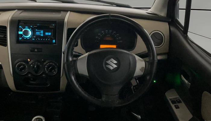 2017 Maruti Wagon R 1.0 LXI CNG, CNG, Manual, 69,553 km, Steering Wheel Close Up