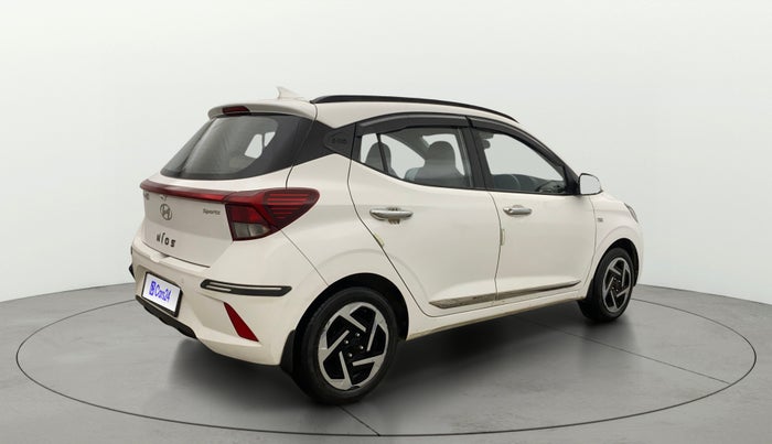 2023 Hyundai GRAND I10 NIOS SPORTZ AMT 1.2 KAPPA VTVT, Petrol, Automatic, 53,757 km, Right Back Diagonal