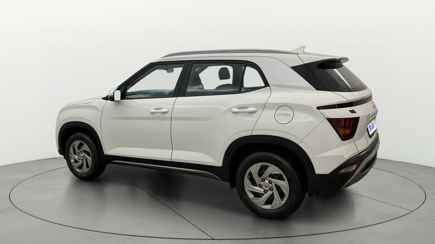 2021 Hyundai Creta EX 1.5 PETROL, Petrol, Manual, 1,13,971 km, Left Back Diagonal