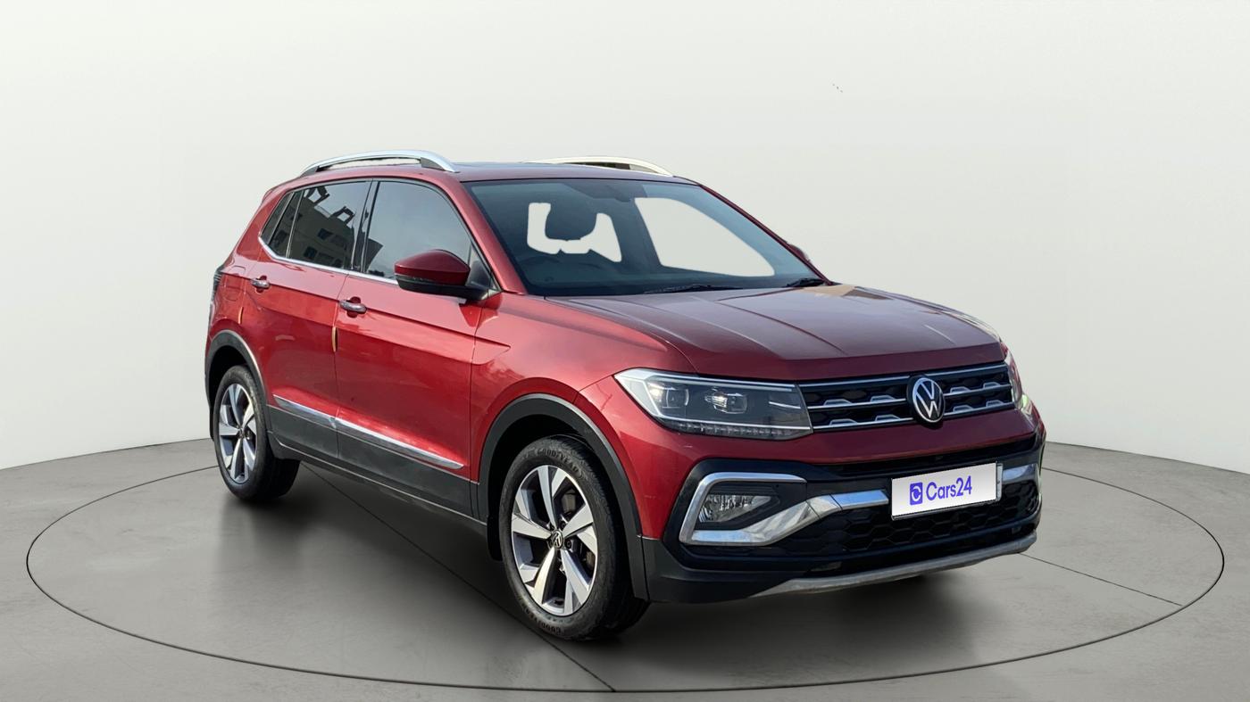 2021 Volkswagen TAIGUN TOPLINE 1.0 TSI MT, Petrol, Manual, 1,02,490 km, SRP
