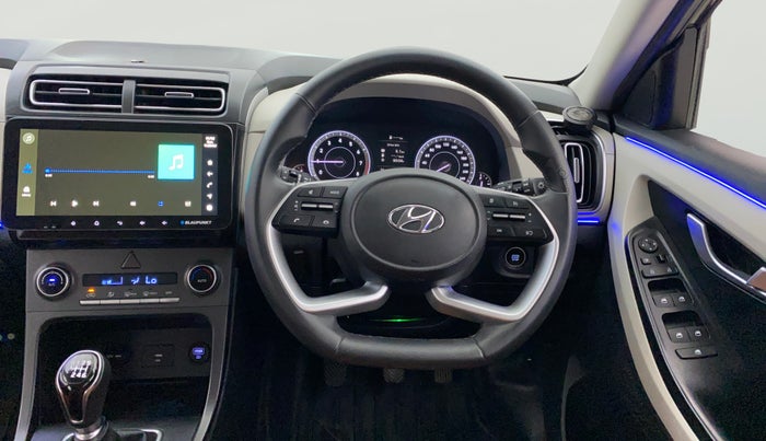 2021 Hyundai Creta SX EXECUTIVE 1.5 PETROL, Petrol, Manual, 51,804 km, Steering Wheel Close Up