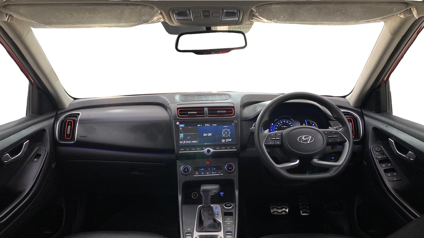 2021 Hyundai Creta SX (O) 1.4 TURBO DCT DUAL TONE, Petrol, Automatic, 29,416 km, Dashboard
