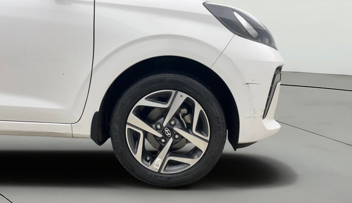 2023 Hyundai AURA SX 1.2 CNG, CNG, Manual, 12,690 km, Right Front Wheel