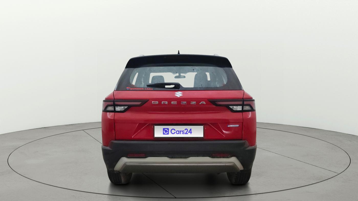 2024 Maruti BREZZA ZXI SMART HYBRID DUAL TONE, Petrol, Manual, 11,358 km, Back/Rear