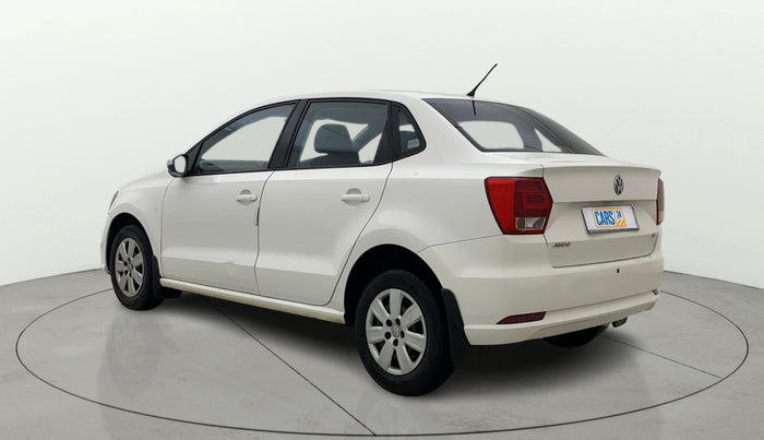 2017 Volkswagen Ameo TRENDLINE 1.5L, Diesel, Manual, 1,01,148 km, Left Back Diagonal