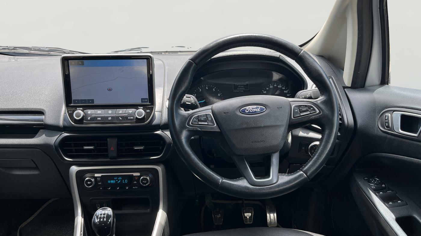 2018 Ford Ecosport TITANIUM 1.5L PETROL, Petrol, Manual, 39,993 km, Steering Wheel Close Up