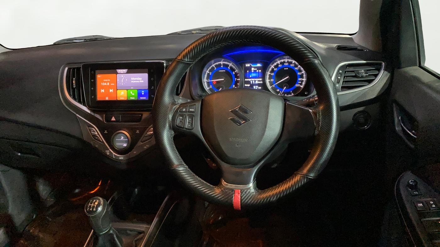 2019 Maruti Baleno ALPHA PETROL 1.2, Petrol, Manual, 73,830 km, Steering Wheel Close Up