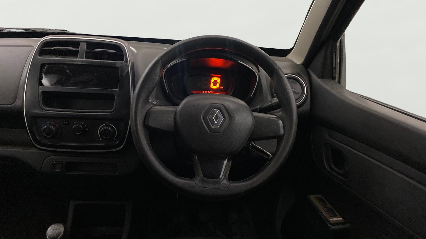 2017 Renault Kwid RXL, Petrol, Manual, 1,13,695 km, Steering Wheel Close Up