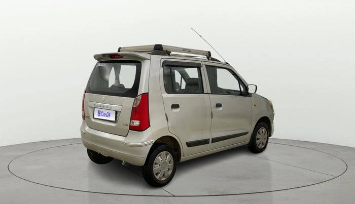 2013 Maruti Wagon R 1.0 LXI CNG, CNG, Manual, 91,178 km, Right Back Diagonal