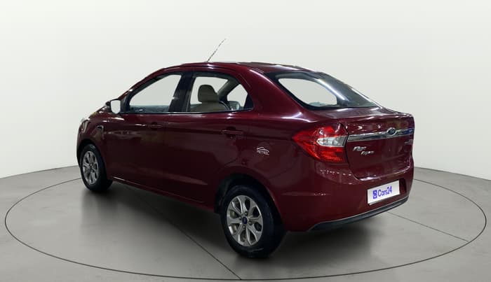 2015 Ford Figo Aspire TITANIUM 1.5 PETROL AT, Petrol, Automatic, 58,722 km, Left Back Diagonal