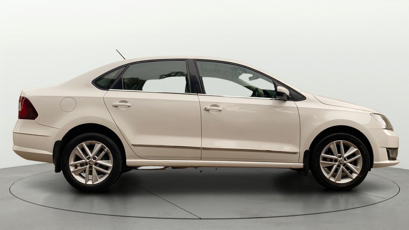 2021 Skoda Rapid STYLE TSI, Petrol, Manual, 1,00,116 km, Right Side View