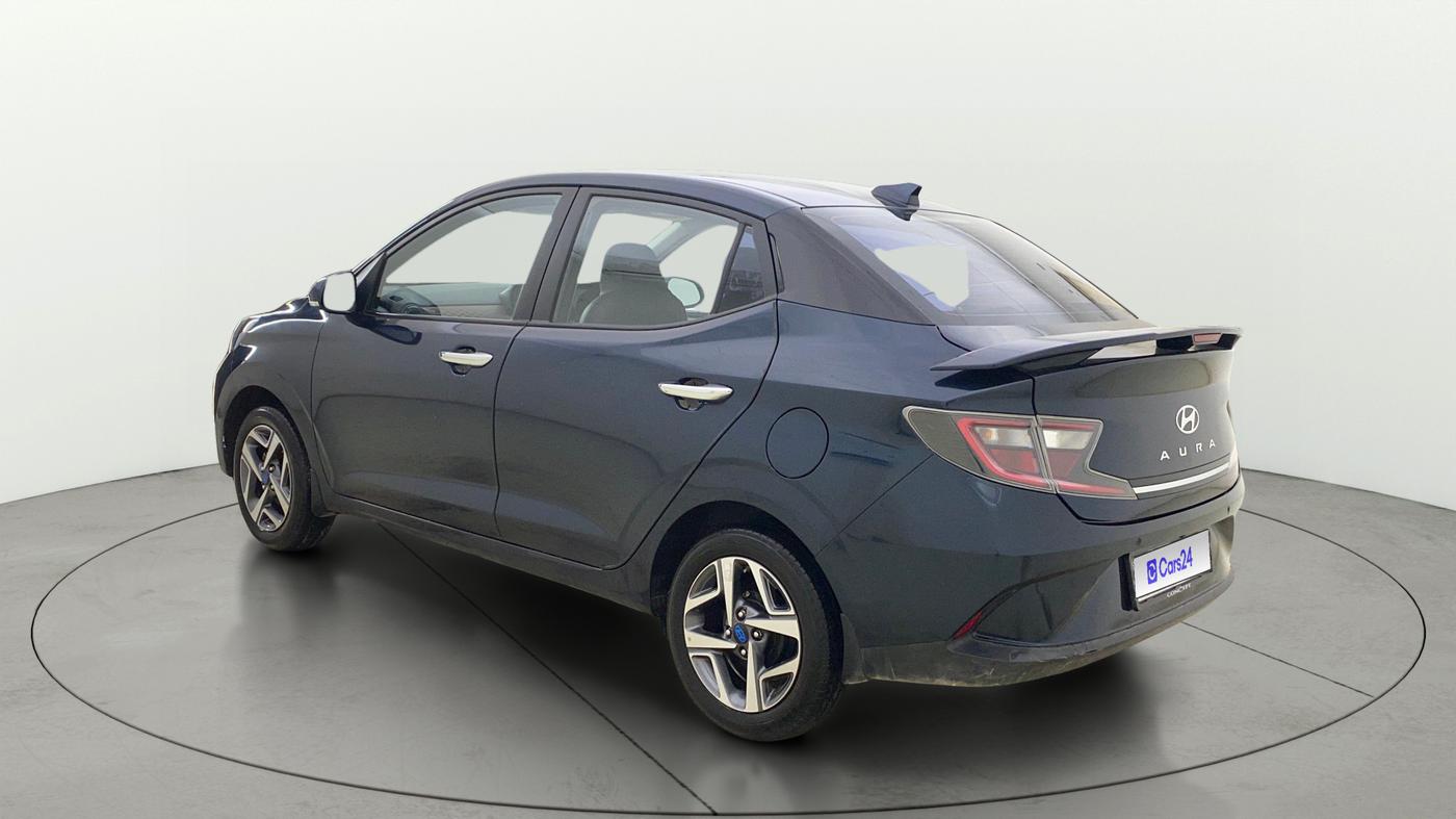 2024 Hyundai AURA SX 1.2 CNG, CNG, Manual, 48,978 km, Left Front Diagonal