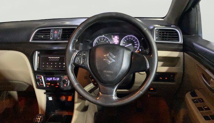 2018 Maruti Ciaz ALPHA 1.4 PETROL, Petrol, Manual, 49,622 km, Steering Wheel Close Up