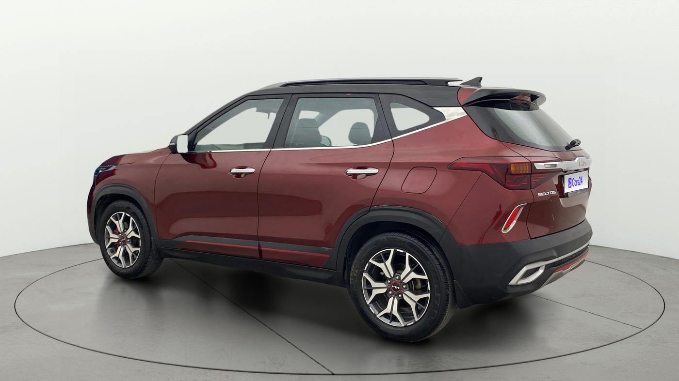 2021 KIA SELTOS GTX PLUS AT 1.5 DIESEL, Diesel, Automatic, 97,538 km, Left Back Diagonal