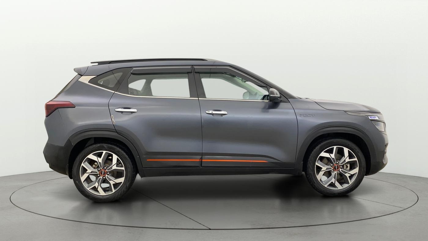 2022 KIA SELTOS X LINE 1.4 DCT, Petrol, Automatic, 33,276 km, Right Side View
