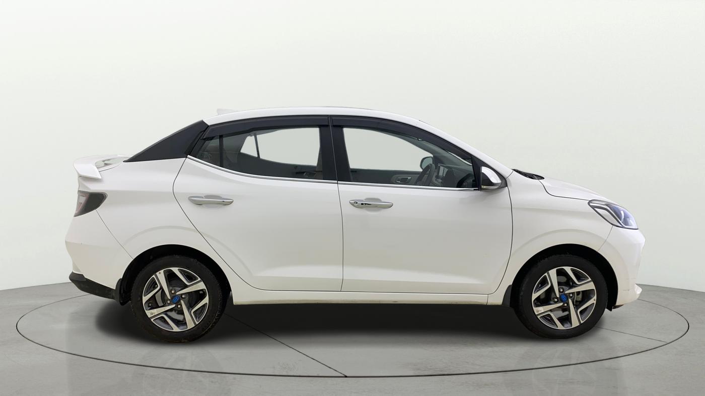 2024 Hyundai AURA SX 1.2 (O), Petrol, Manual, 9,239 km, Right Side View