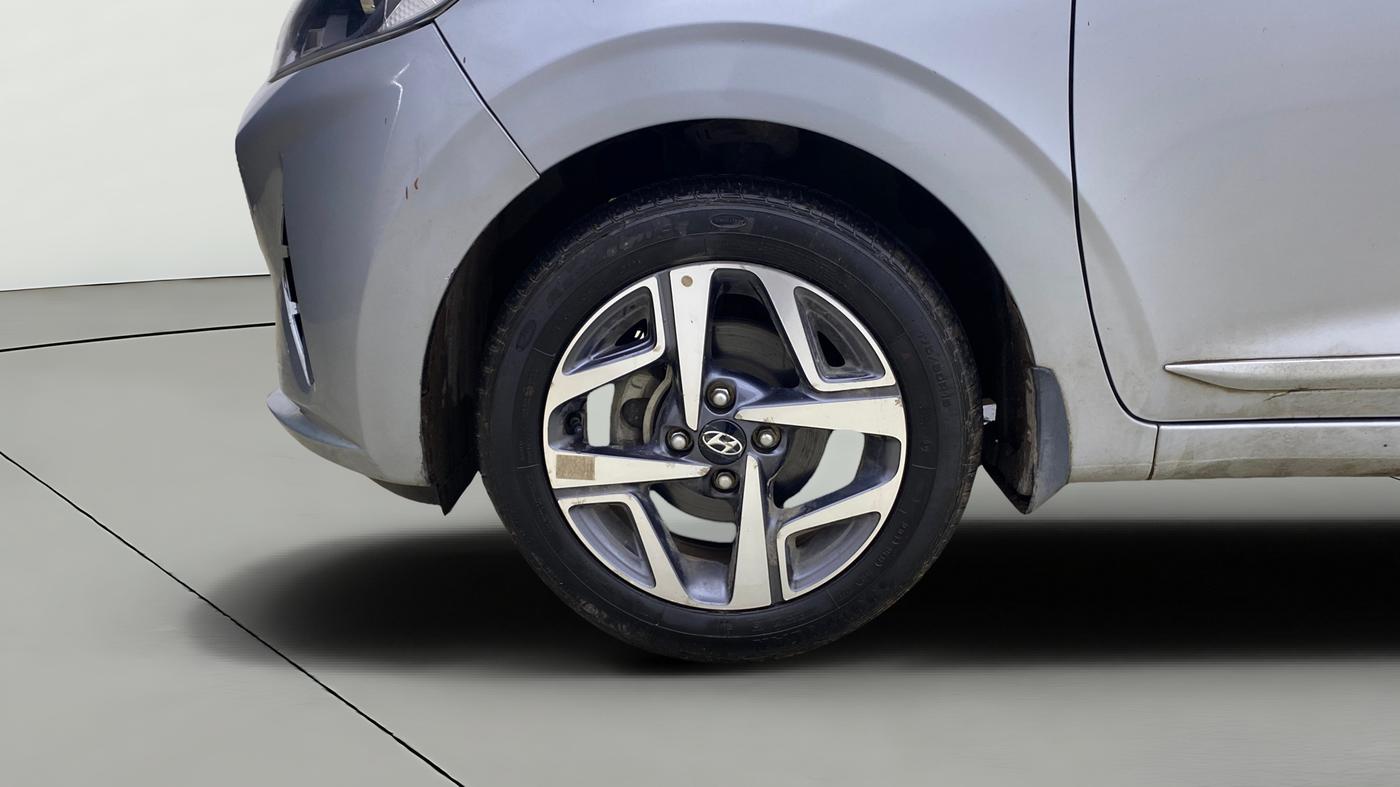 2022 Hyundai AURA SX PLUS 1.2 AMT, Petrol, Automatic, 29,897 km, Left Front Wheel