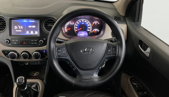 2019 Hyundai Grand i10 SPORTZ 1.2 KAPPA VTVT, Petrol, Manual, 44,241 km, Steering Wheel Close Up