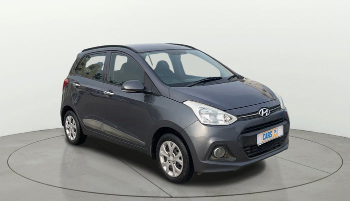 2014 Hyundai Grand i10 SPORTZ 1.2 KAPPA VTVT, Petrol, Manual, 61,751 km, Right Front Diagonal