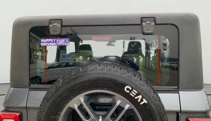 2021 Mahindra Thar LX HARD TOP 4WD MT, Diesel, Manual, 53,705 km, Rear Windshield