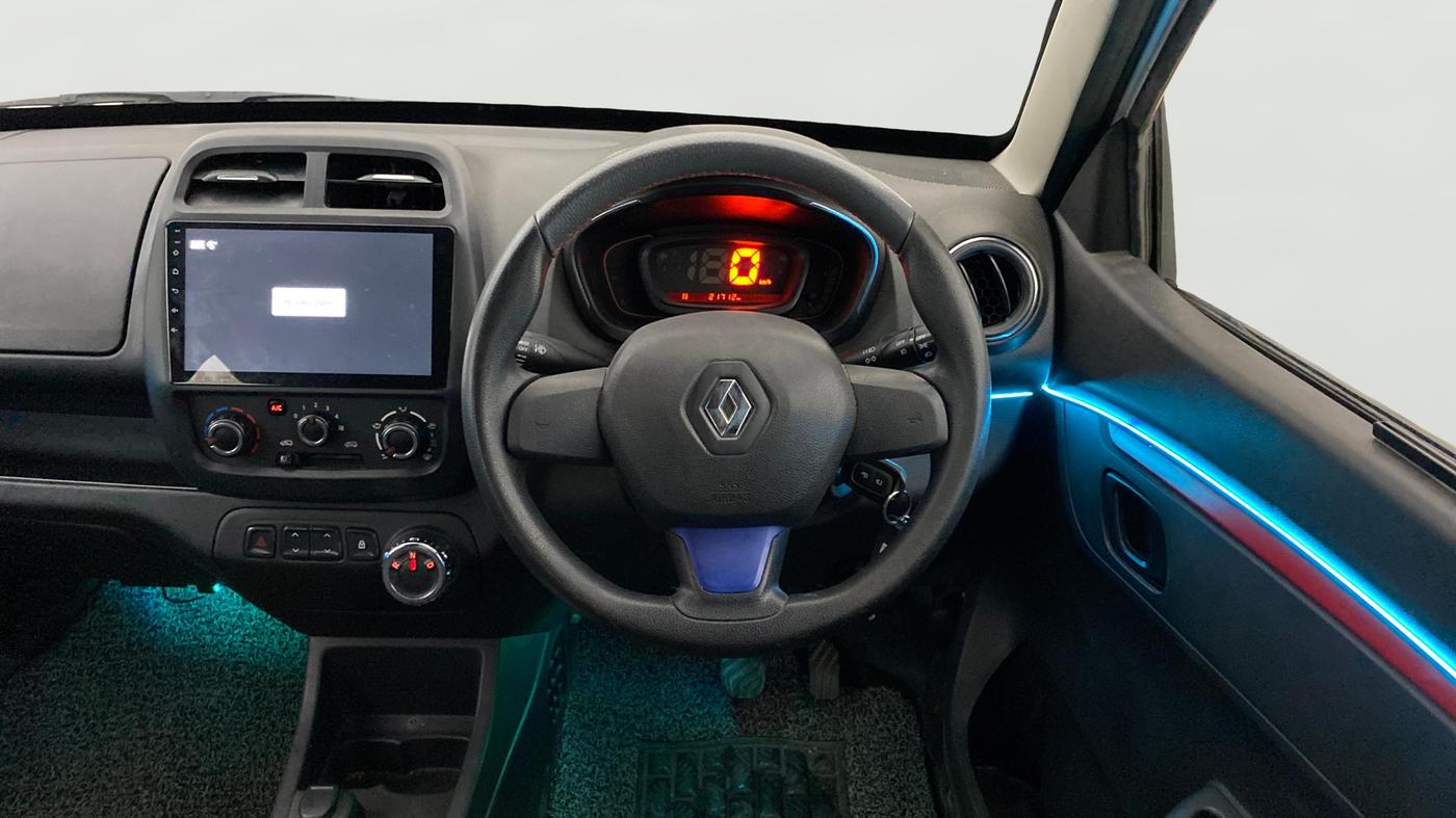 2018 Renault Kwid 1.0 MARVEL CAPTAIN AMERICA EDITION AMT, Petrol, Automatic, 21,712 km, Steering Wheel Close Up