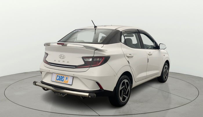 2023 Hyundai AURA S 1.2 CNG, CNG, Manual, 33,627 km, Right Back Diagonal