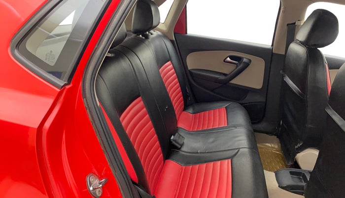 2013 Volkswagen Polo COMFORTLINE 1.2L PETROL, Petrol, Manual, 1,17,957 km, Right Side Rear Door Cabin