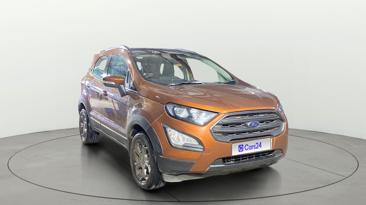 2018 Ford Ecosport TITANIUM 1.0L ECOBOOST SPORTS(SUNROOF), Petrol, Manual, 82,712 km, Right Front Diagonal