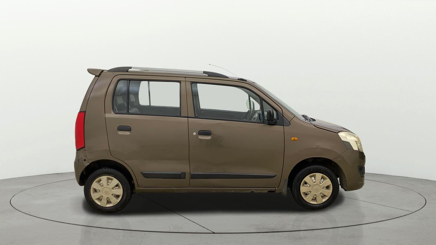 2013 Maruti Wagon R 1.0 LXI, Petrol, Manual, 37,023 km, Right Side View