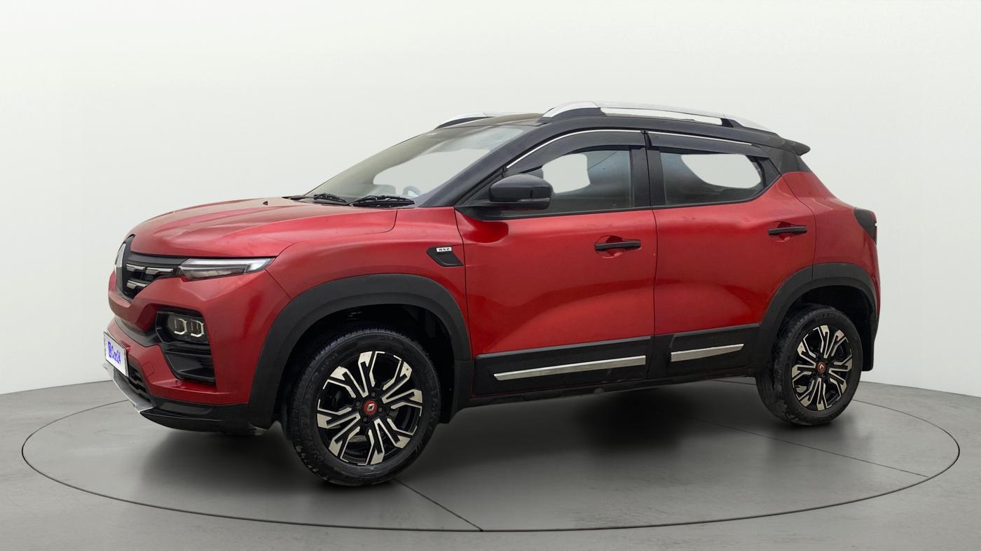2022 Renault Kiger RXZ TURBO CVT DUAL TONE, Petrol, Automatic, 64,547 km, Left Front Diagonal