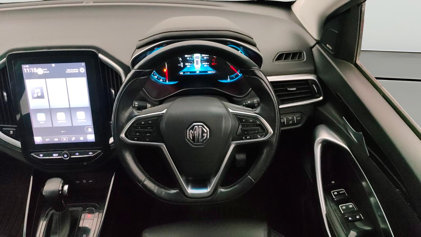 2019 MG HECTOR SHARP 1.5 DCT PETROL, Petrol, Automatic, 1,36,011 km, Steering Wheel Close Up