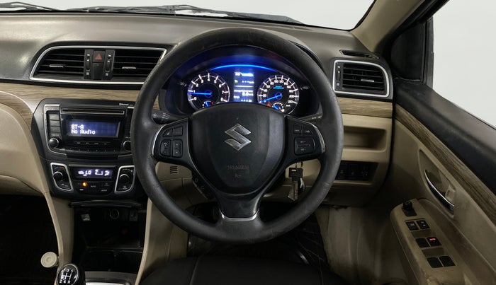 2019 Maruti Ciaz DELTA 1.5 SHVS MT PETROL, Petrol, Manual, 1,12,131 km, Steering Wheel Close Up
