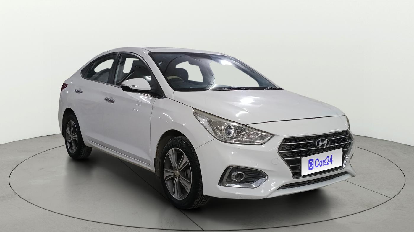 2018 Hyundai Verna 1.6 VTVT SX O, Petrol, Manual, 79,864 km, Right Front Diagonal