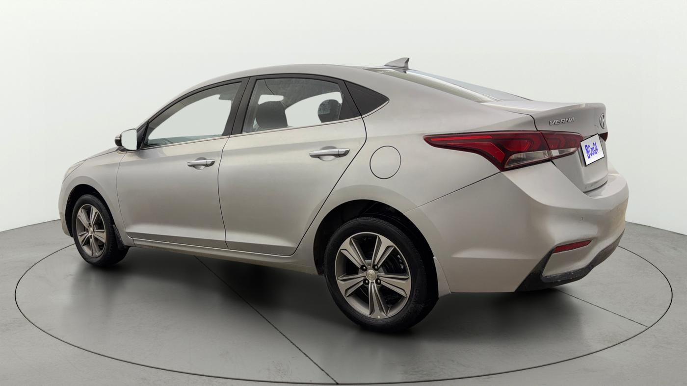 2018 Hyundai Verna 1.6 VTVT SX, Petrol, Manual, 77,033 km, Left Back Diagonal