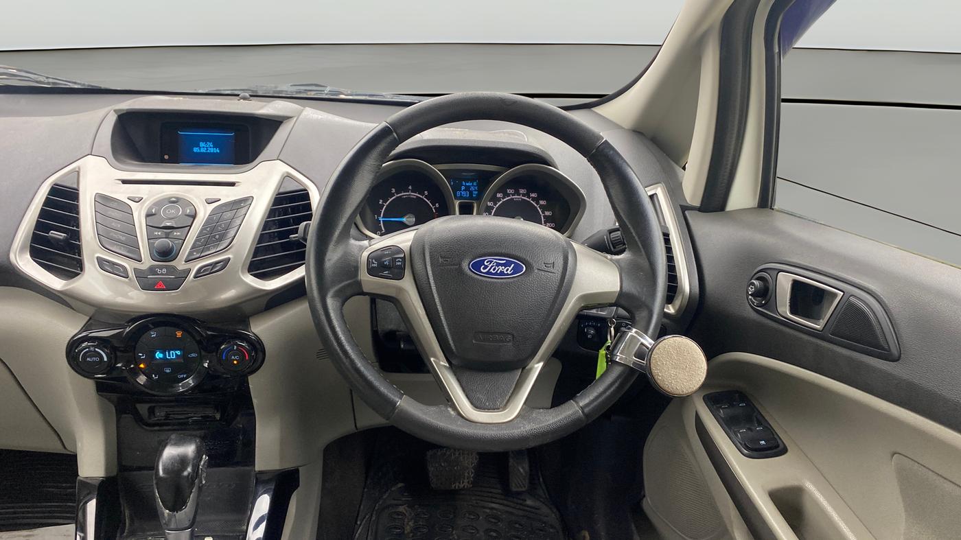 2013 Ford Ecosport TITANIUM 1.5L PETROL AT, Petrol, Automatic, 74,387 km, Steering Wheel Close Up